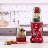 Wonderchef Nutri Bolt Mixer Grinder 600 Juicer Mixer Grinder 2 Jars, Red