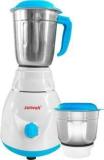 Zunvolt Power MG5 500 Mixer Grinder 2 Jars, White, Turquoise