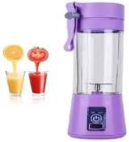 Zvr USB Juicer Mixr Electric Portable Hand Blendr Shaker Purple Juicer Mixer Grinder 200 Juicer 1 Jar, Purple