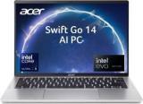 Acer Swift Go 14 AI Powered EVO Intel Core Ultra 5 125H SFG14 72T 549E Thin And Light Laptop