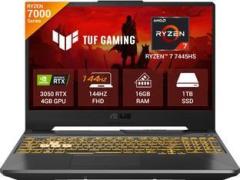 Asus TUF Gaming A15 AMD Ryzen 7 Hexa Core 7445HS FA506NCG HN249W Gaming Laptop