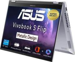Asus Vivobook S14 Flip with Office 2024 + M365 Basic*, Backlit Keyboard, Intel Core i5 13th Gen 13420H TP3402VAO LZ612WS 2 in 1 Laptop