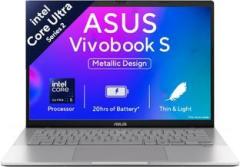Asus Vivobook S14 with Office 2024 + M365 Basic*, Metallic Design, AI PC Intel Core Ultra 5 225H S3407CA LY060WS Thin and Light Laptop
