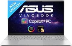 Asus Vivobook S15 OLED Powered Copilot + PC, AI PC, Full Metal Body, Snapdragon X Elite S5507QAD MA751WS Thin and Light Laptop