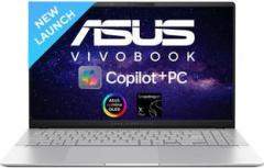 Asus Vivobook S15 OLED Powered Copilot + PC, AI PC, Full Metal Body, Snapdragon X Plus S5507QA MA551WS Thin and Light Laptop