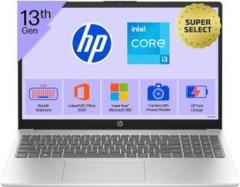 Hp MSO 2024 Intel Core i3 13th Gen 1315U 15 fd0574TU / 15 fd0668TU Thin and Light Laptop