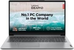 Lenovo IdeaPad 1 AMD Ryzen 7 Octa Core 5700U 15ALC7 Thin and Light Laptop