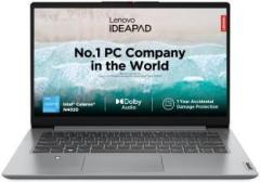 Lenovo Ideapad Intel Celeron Dual Core N4020 14IGL7 Thin and Light Laptop