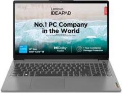 Lenovo IdeaPad Slim 3 Intel Core i3 12th Gen 1215U 15IAU7 Thin and Light Laptop