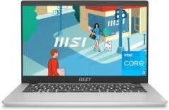 Msi Modern 14 Intel Core i3 13th Gen 1315U Modern 14 C13M 115IN Thin and Light Laptop
