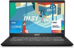 Msi Modern 14 Intel Core i5 13th Gen 1335U Modern 14 C13M 437IN Thin and Light Laptop