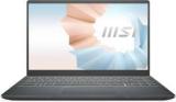 Msi Modern 14 Intel Core I7 11th Gen 1165G7 Modern 14 B11MOU 473IN Notebook