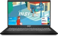 Msi Modern 15 Intel Core i3 13th Gen 1315U Modern 15 B13M 883IN Thin and Light Laptop