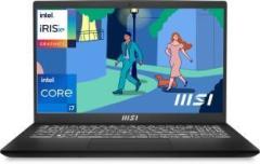 Msi Modern 15 Intel Core i7 12th Gen 1255U Modern 15 B12MO 815IN Thin and Light Laptop