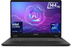 Msi Prestige 14 AI Evo Intel Core Ultra 7 255H Prestige 14 AI Evo C2HMG 087IN Thin and Light Laptop