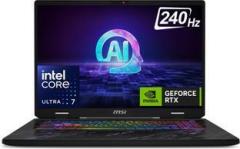 Msi Pulse 17 AI PC Intel Core Ultra 7 155H Pulse 17 AI C1VGKG 031IN Gaming Laptop