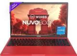 Wings Nuvobook V1 Aluminium Alloy Metal Body Intel Core I5 11th Gen 1155G7 WL Nuvobook V1 RED Thin And Light Laptop