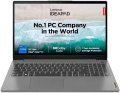 Lenovo IdeaPad 3 Intel Core i7 12th Gen 1255U 15IAU7 Thin and Light Laptop