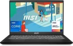 Msi Modern 15 Intel Core i7 13th Gen 1355U Modern 15 B13M 288IN Thin and Light Laptop