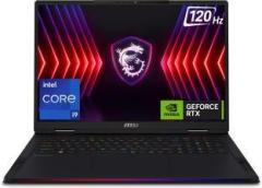 Msi Raider 18 HX Intel Core i9 14th Gen 14900HX Raider 18 HX A14VHG 254IN Gaming Laptop