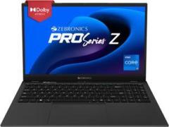 Zebronics Pro Series Z Intel Core i7 12th Gen 1255U ZEB NBC 5S Thin and Light Laptop