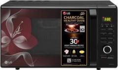 Lg 28 Litres MJ2887BWUM Convection Microwave Oven (Black, Diet Fry and 360 Degree Motorised Rotisserie for crispy and tasty bar be que recipes, Charcoal)