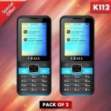 I Kall K112 Pack Of Two Mobile