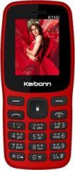 Karbonn K110i Dual Sim Keypad Phone|1000 mAh Battery|Expandable Storage Up to 32GB