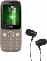 Iair S10 Dual Sim Keypad Phone With Jazz Wired Earphone | Big 2.4 Inch Display