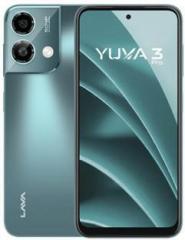 Lava Yuva 3PRO DS with Premium Glass Back Design|5000 mAh Battery|Expandable Upto 1TB