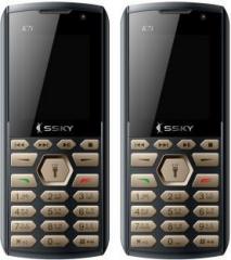 Ssky K7i Combo of Two Mobiles