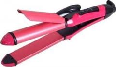 A One NV 2009 NHC Straightener 2 In 1 Ceramic Plate Set Of Hair Straightener Plus Curler 2 In 1.Straightener.Plus.Curler Hair. HST1 Hair Straightener Hair Straightener