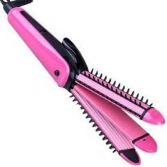 Anva Women Iron Rod Brush Styler Hair Care Curler Curl Curling Straightener 45W Novaa NHC 889002A Hair Curler