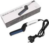 Benison India Shopping Men Styler Brush Comb Hair Straighteners Curlers 2 In 1 Electric Hair Styler