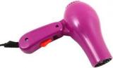 Bludug NV 838 Purple Professional Hair Dryer With Fordable Handle And 2 Speed Setting, 1000 Watt Hair Dryer