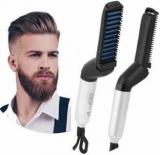 Brand Creation Multifunctional Hair Comb Brush Beard Straightener Hair Straightening Comb Quick Hair Beard Care Styling Brush For Men 8404 Hair Straightener Brush