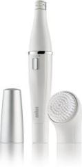 Braun Face 810 Mini Facial Epilator for Women with Cleansing Brush Cordless Epilator