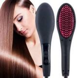 Campa Digital Electric Comb Heating Detangling Brush Simply Straight Hair Straightener Digital Electric Comb Hair Straightener Brush