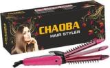 Chaoba 3 In 1 Hair Care Collection Of Electric Hair Curler, Hair Straightener & Hair Crimper With Ceramic Plate. A2 Hair Styler