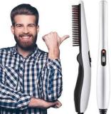 Clothydeal Beard Multifunctional Curly Hair Straightening Comb, Beard Styler Machine For Men Electric All In One Hair Styler For Men Beard Straightner Massage Curly HairComb Hair Straightener