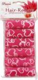 Daiou Pink Hair Rollers Pack Of 6 Hair Curler