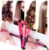 Entrok Professional Hair Straightener 2 In 1 Hair Straightener