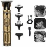 Finaro Professional Golden T99 Trimmer Haircut Grooming Kit Metal Body Rechargeable 47 Trimmer 120 Min Runtime 4 Length Settings