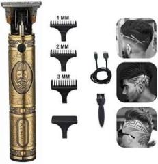 Finaro Professional T99 Maxtop Golden trimmer, clipper shaver, Beard Hair Trimmer M46 Trimmer 90 min Runtime 3 Length Settings