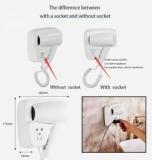 Firststep Electric Hair Dryer for Women and Men Wall Mount Hotel Home Bathroom Hanging Hair Dryer