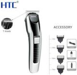 Gracious HTC Pro Max 538 Rechargeable Professional Titanium Blade Trimmer 60 Min Runtime 4 Length Settings