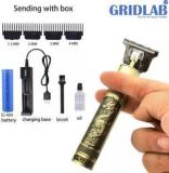 Gridlab Grooming Elegance Golden Style Dragon Beard Trimmer 120 Min Runtime 4 Length Settings