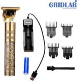 Gridlab Grooming Mastery Haircut & Beard Hair Groomer Golden Hair Shaver Trimmer 120 Min Runtime 4 Length Settings