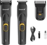 Groomx GX509 Cordless Professional Hair Trimmer Waterproof Trimmer 90 min Runtime 5 Length Settings