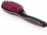 Hairinstyler Simply Straight Ceramic Brush With Lcd Display DF996 Hair Straightener